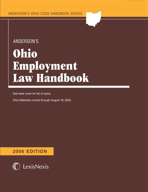 Includes information on labor law and unemployment compensation. . Ohio employment law handbook